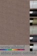 Abbey Plains Oatmeal 89mm Vertical Blind