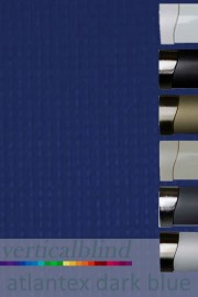 Atlantex Dark Blue 127mm Vertical Blind