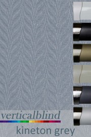 Kineton Grey Vertical Blind