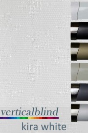 Kira White Vertical Blind